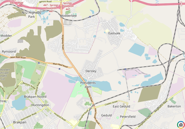 Map location of Dersley